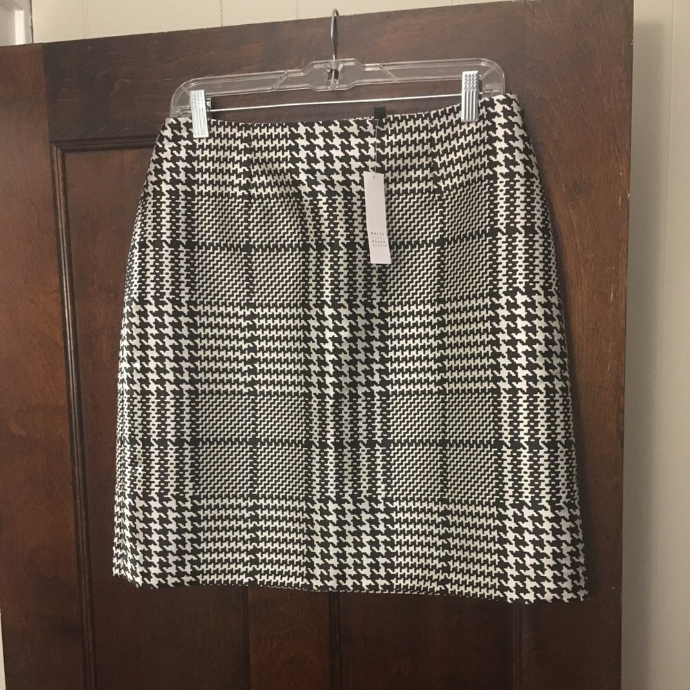 NWT WHBM Plaid Skirt